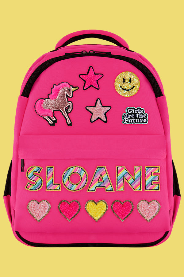 Add Your Name Unicorn Love Backpack