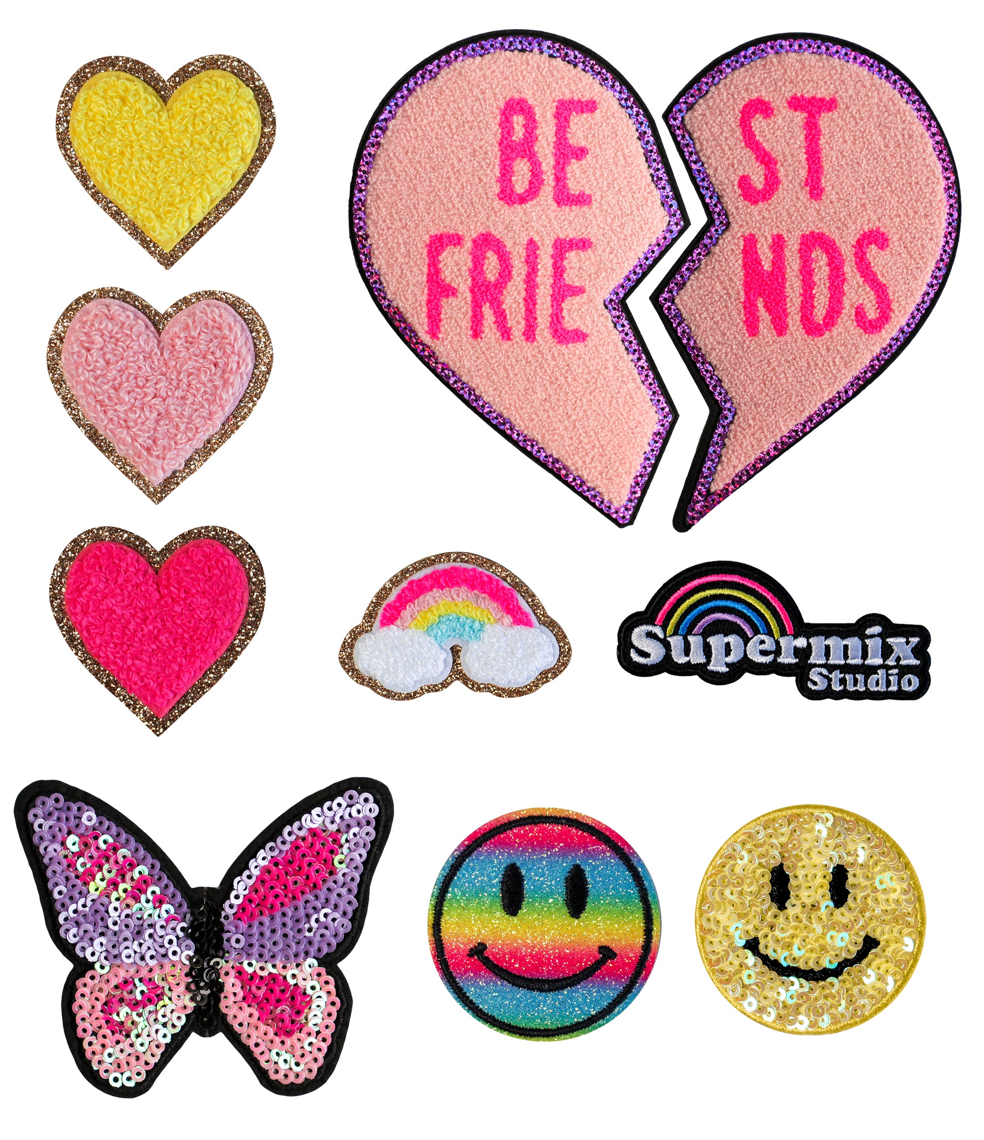 BFF Custom Denim Jackets - 2 piece set