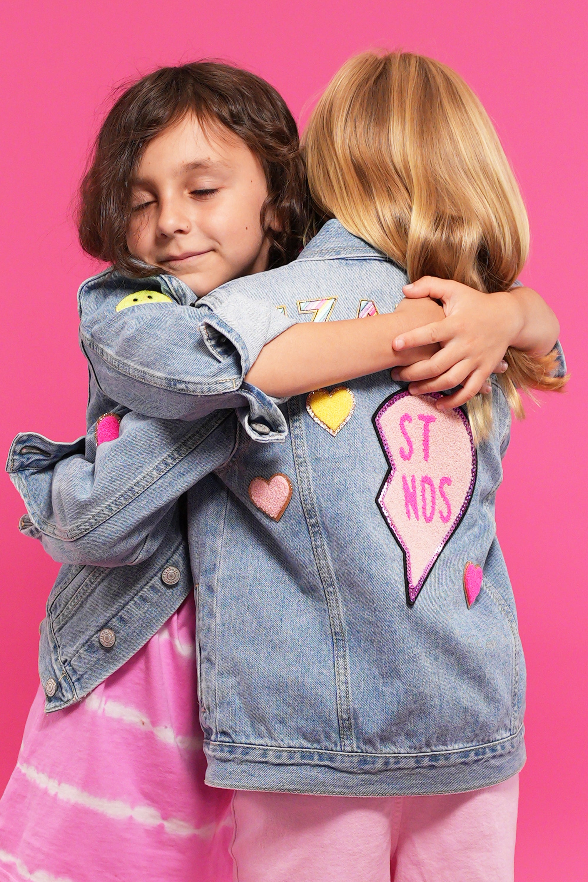 BFF Custom Denim Jackets - 2 piece set
