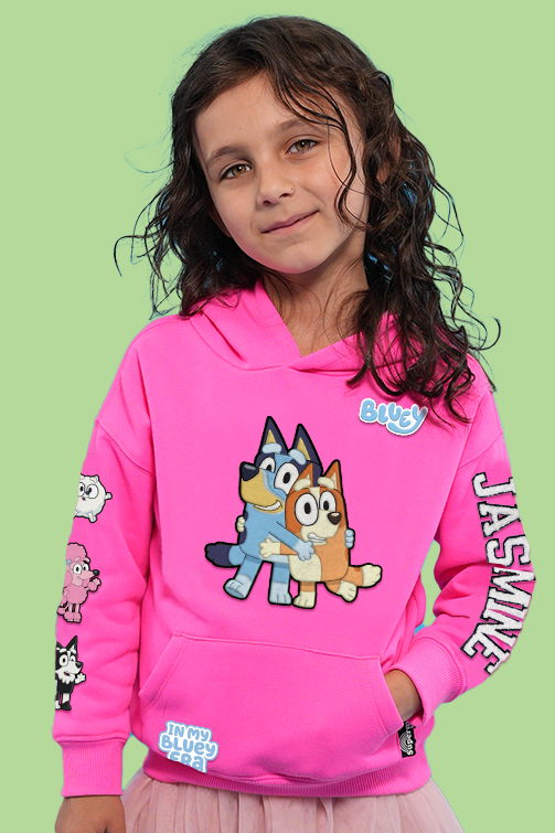 Bluey Supersize Custom Pullover