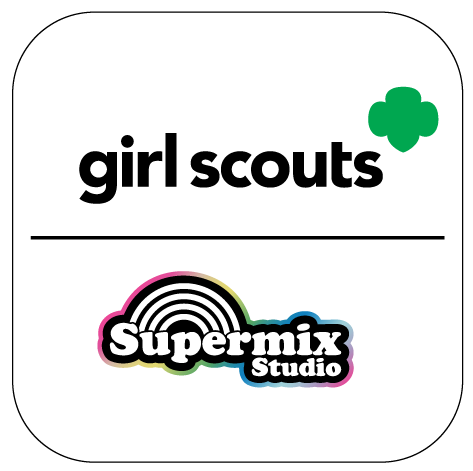 Girl Scouts x Supermix Stickers - 50 Decals
