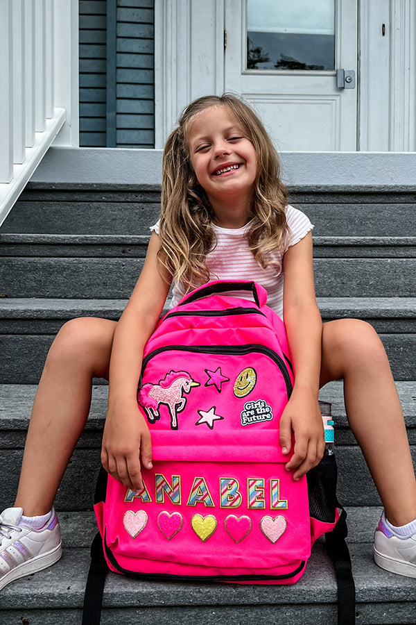 Add Your Name Unicorn Love Backpack