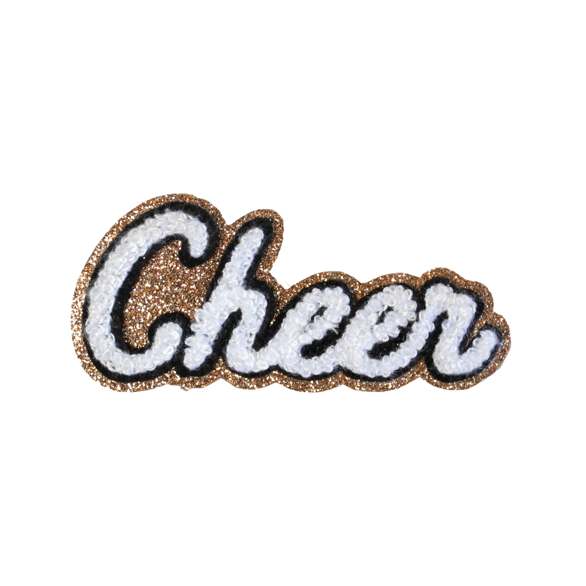 Black, White, and Bling Custom Cheer Hoodie