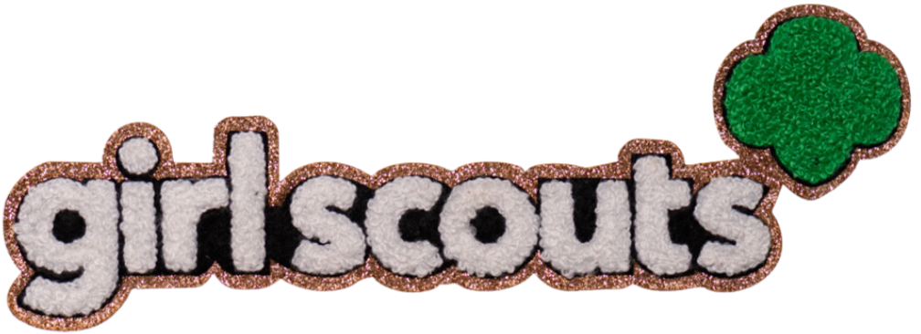 Girl Scouts Embroidered Logo