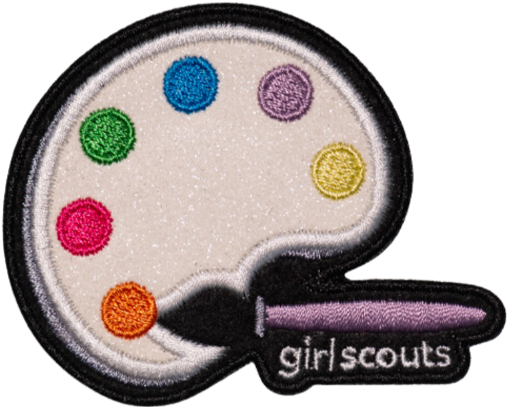 Girl Scouts Paint Palette