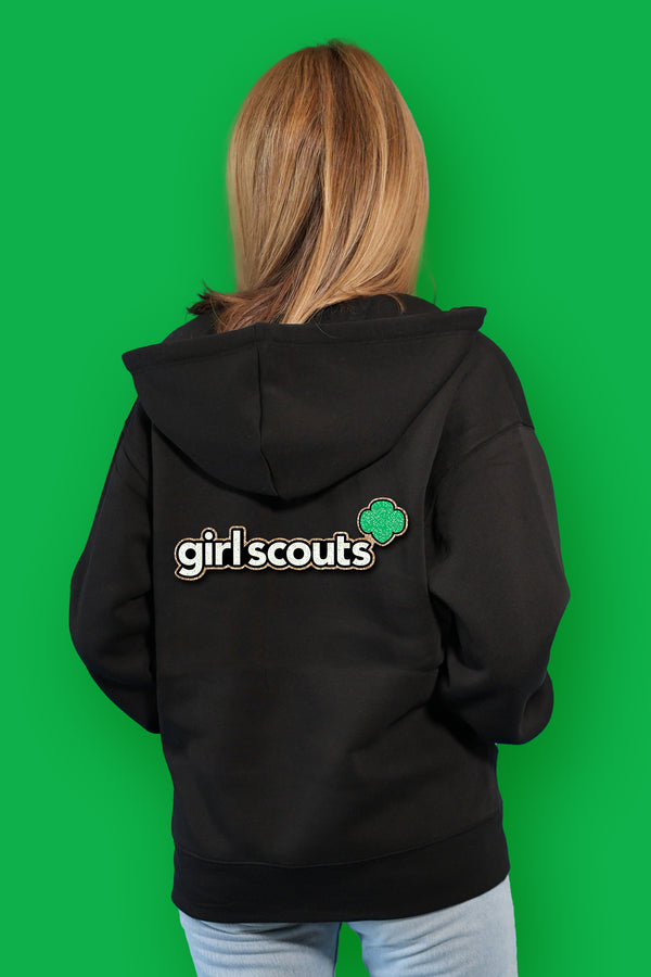 Girl Scouts Womens Supersize Patch Hoodie