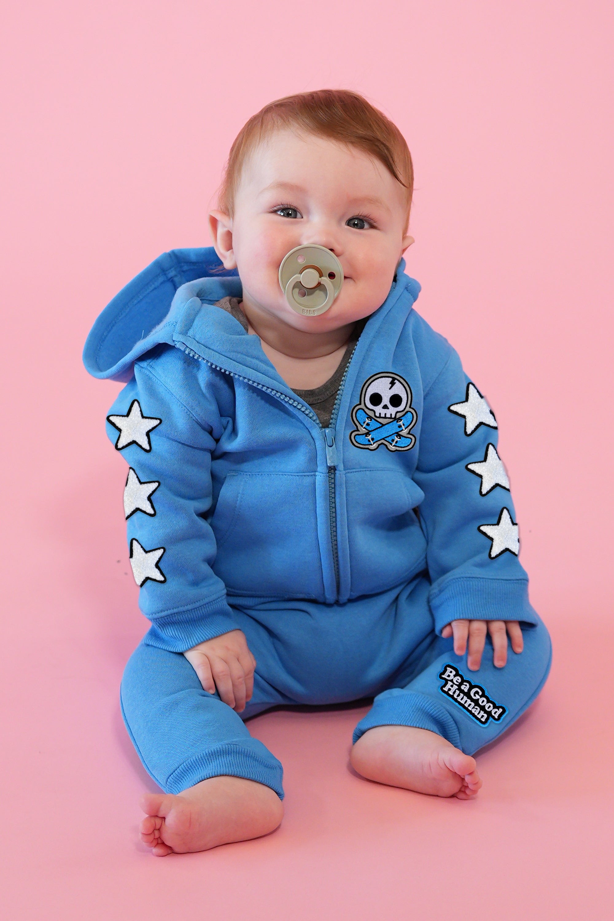 Skate for Life Baby Hoodie and Jogger Set