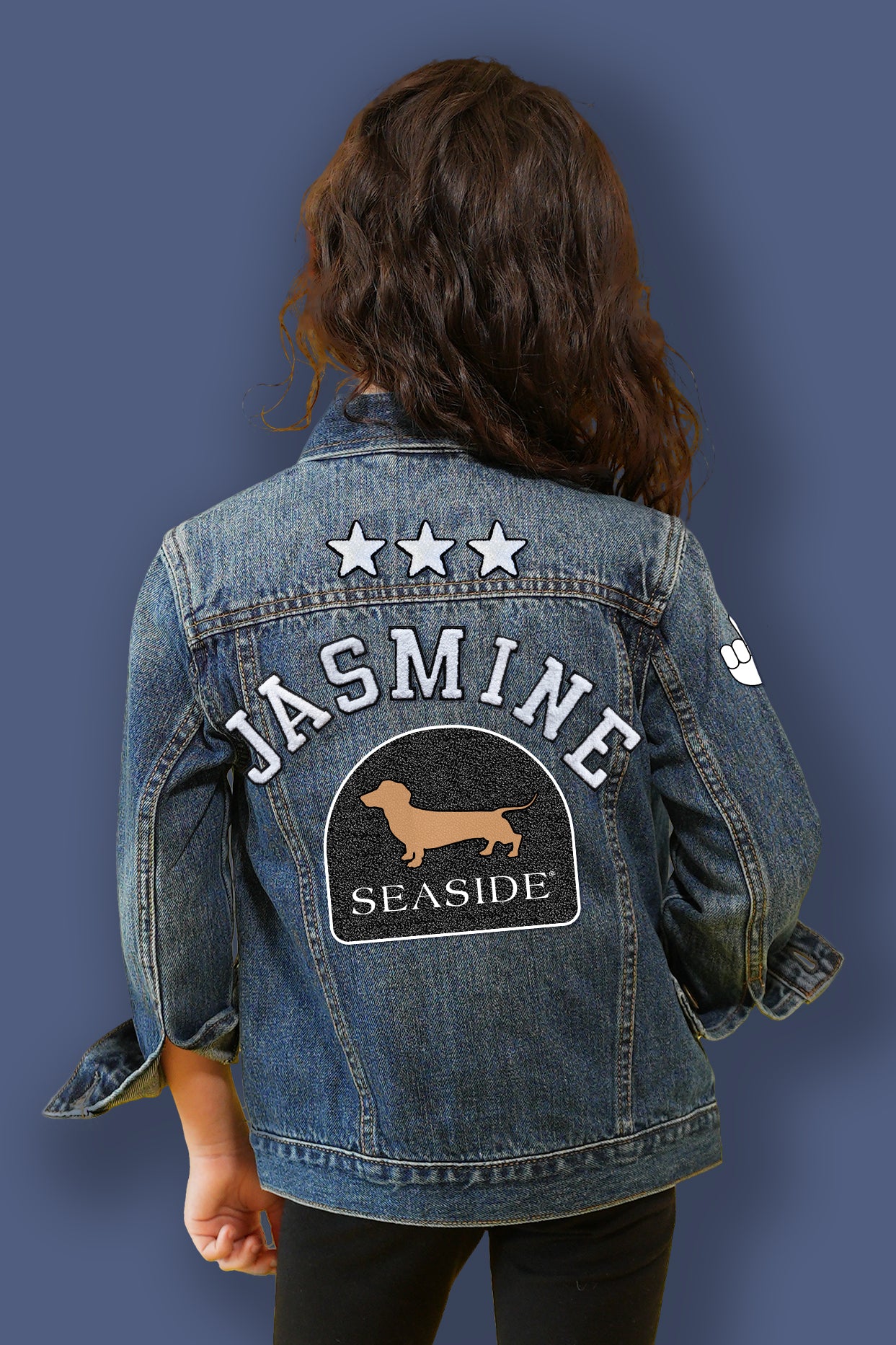 Seaside x Supermix Dark Denim Jacket