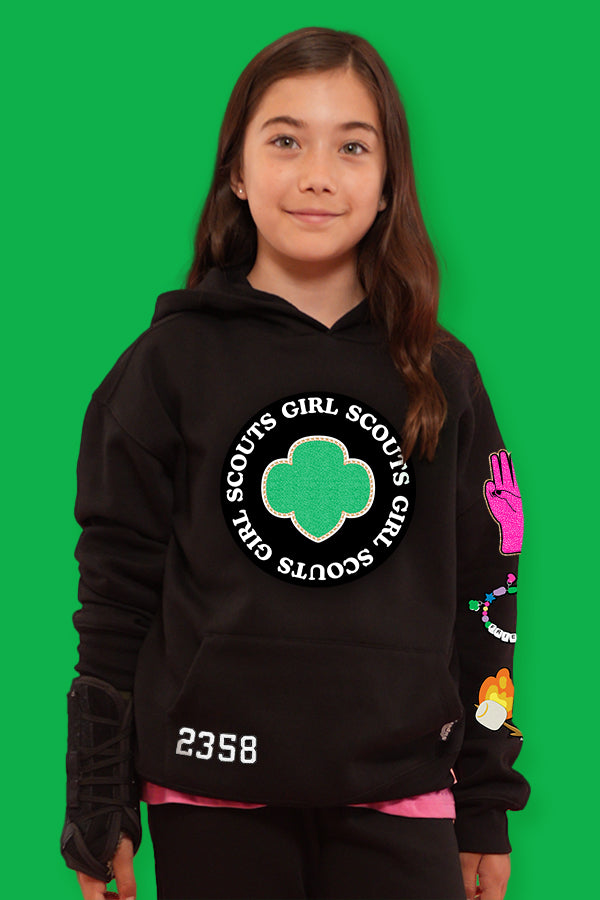 Girl Scouts Supersize Patch Pullover