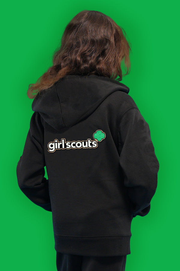 Girl Scouts Supersize Patch Zip Hoodie