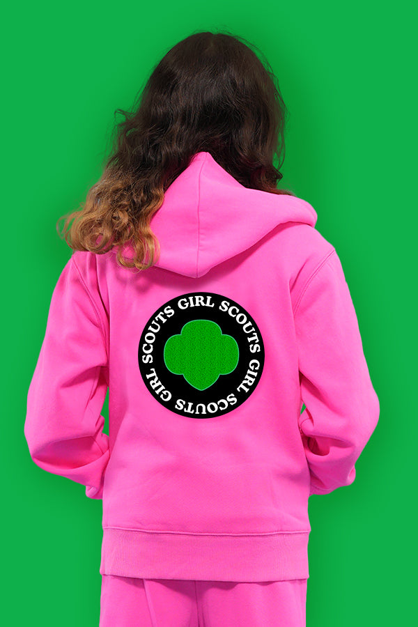 Girl Scouts Supersize Patch Zip Hoodie