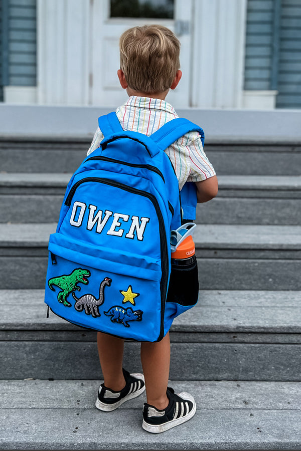 Add Your Name Dino Party Backpack