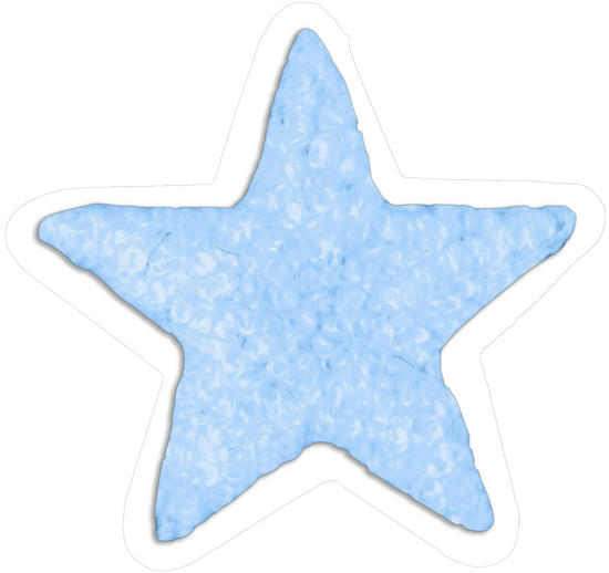 Bluey blue star