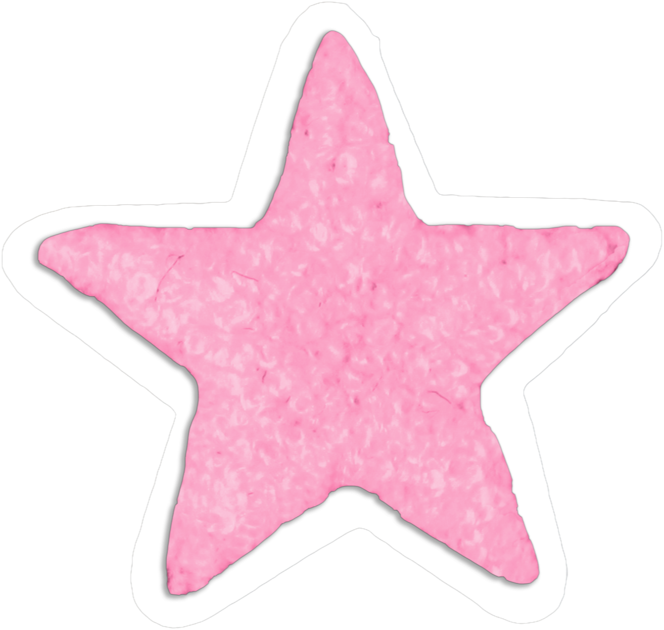 Bluey pink star