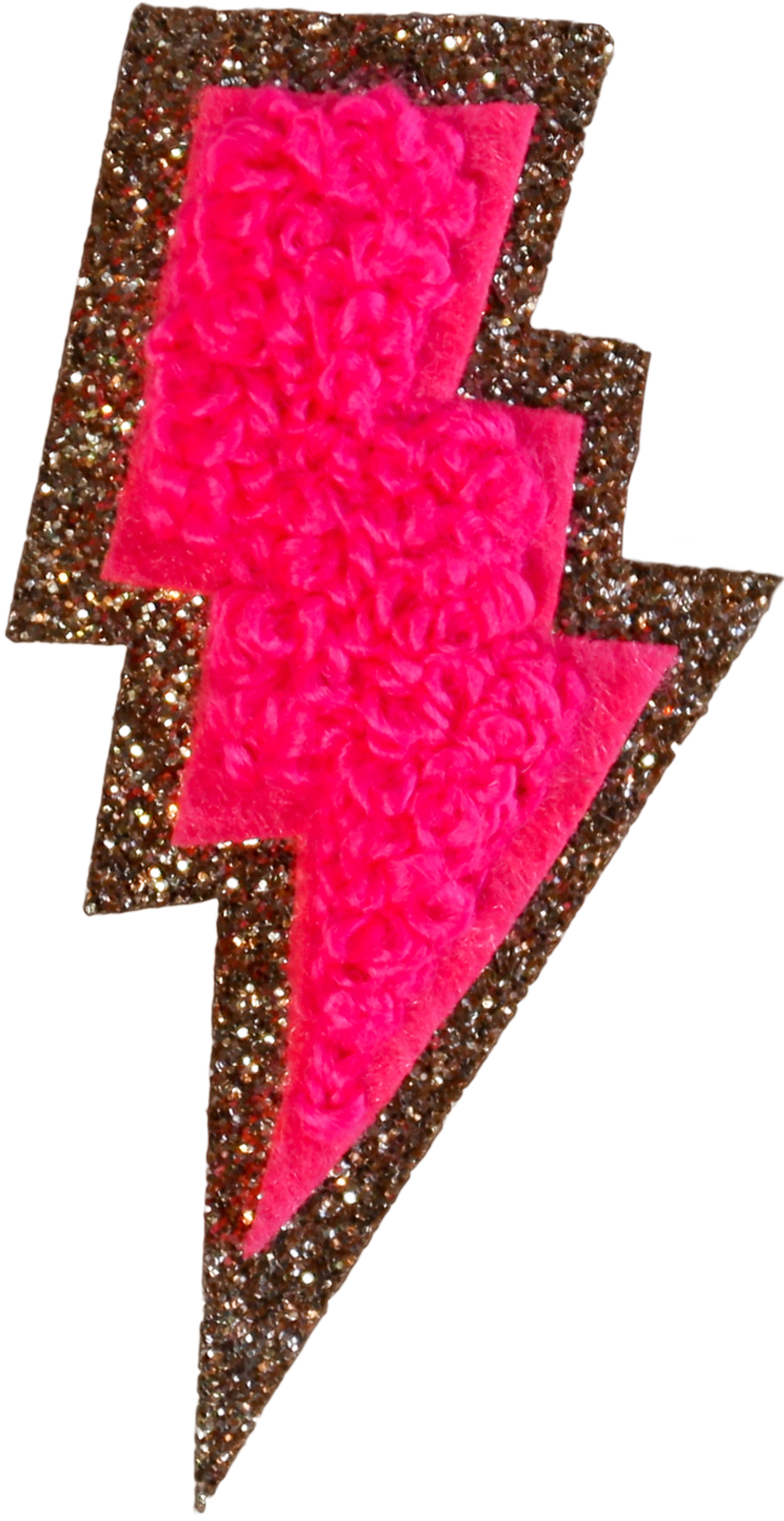 Lightning Bolt Electric Pink