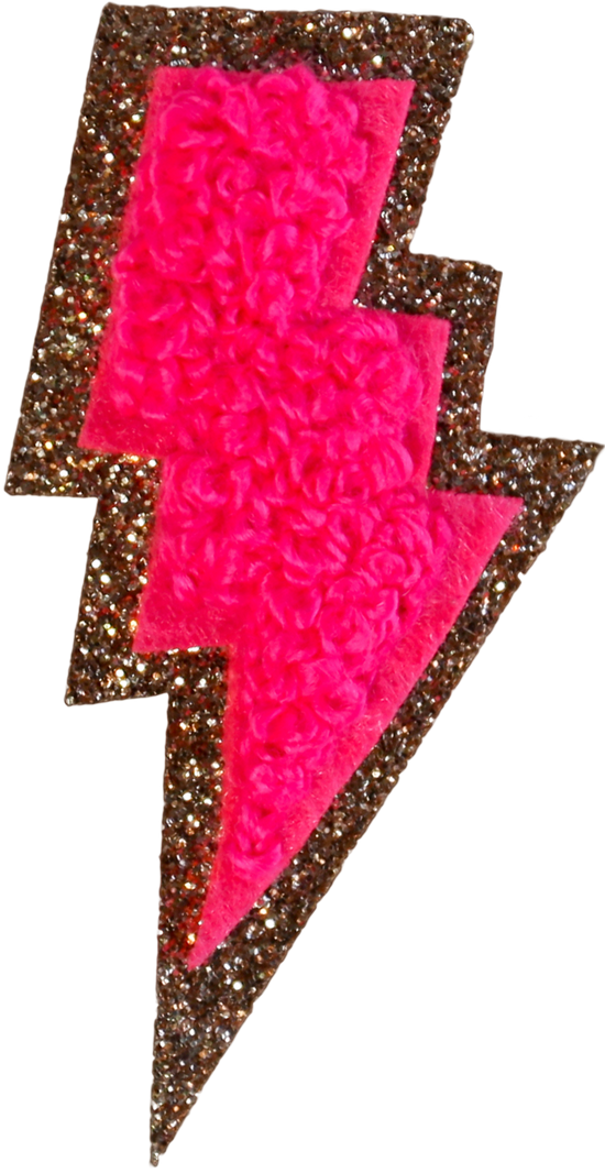 Lightning Bolt Electric Pink