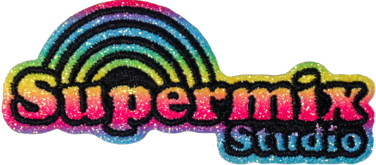 Rainbow Ombre Supermix Studio Logo