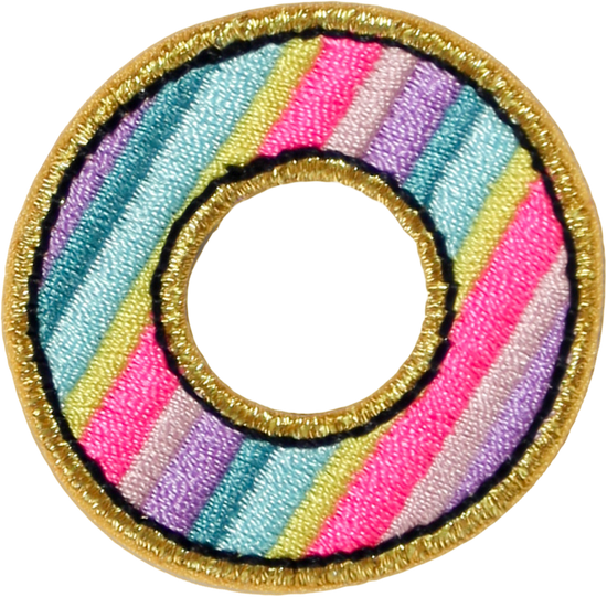 Rainbow Stripe O