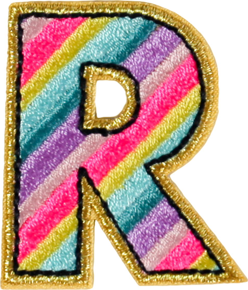 Rainbow Stripe R