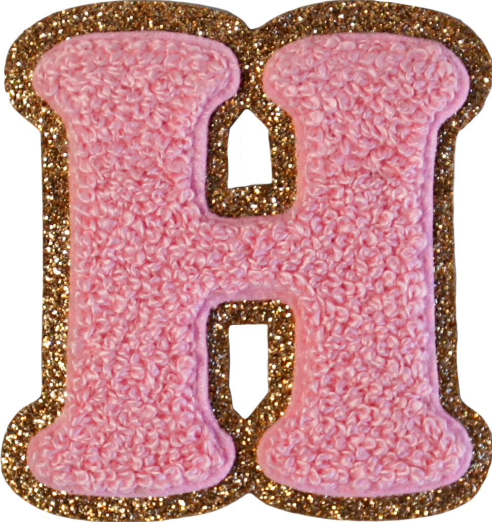 Glitter Retro Pink H