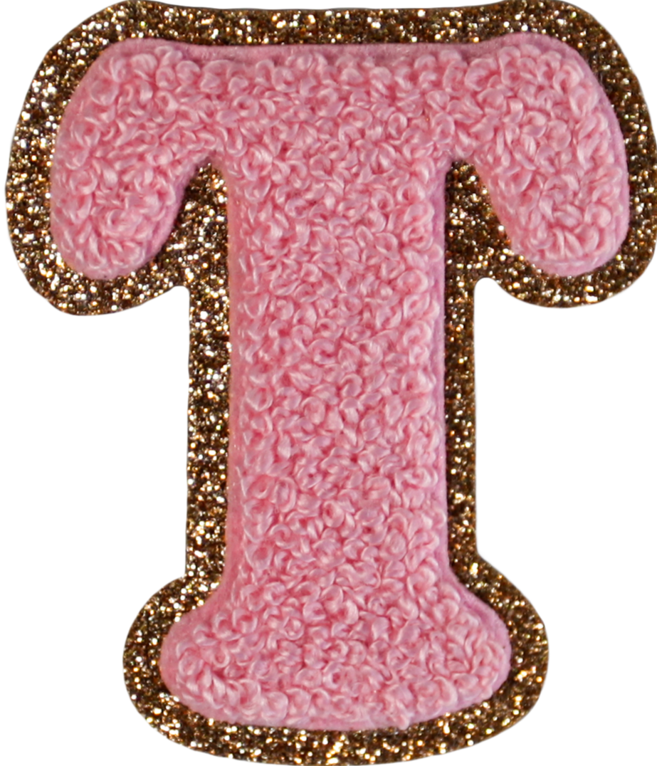 Glitter Retro Pink T
