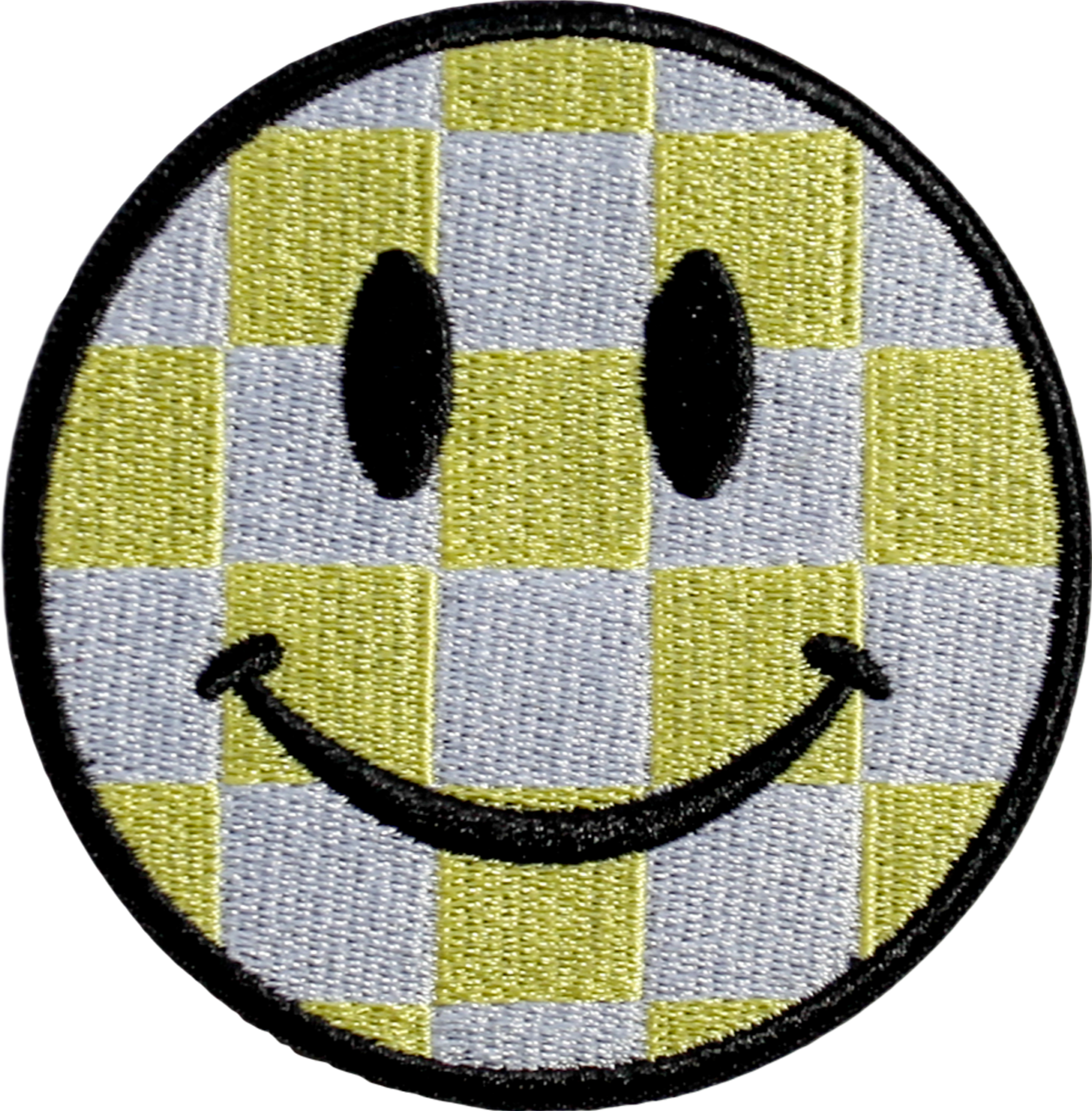 Yellow Check Medium Smiley