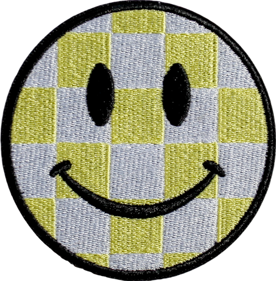 Yellow Check Medium Smiley