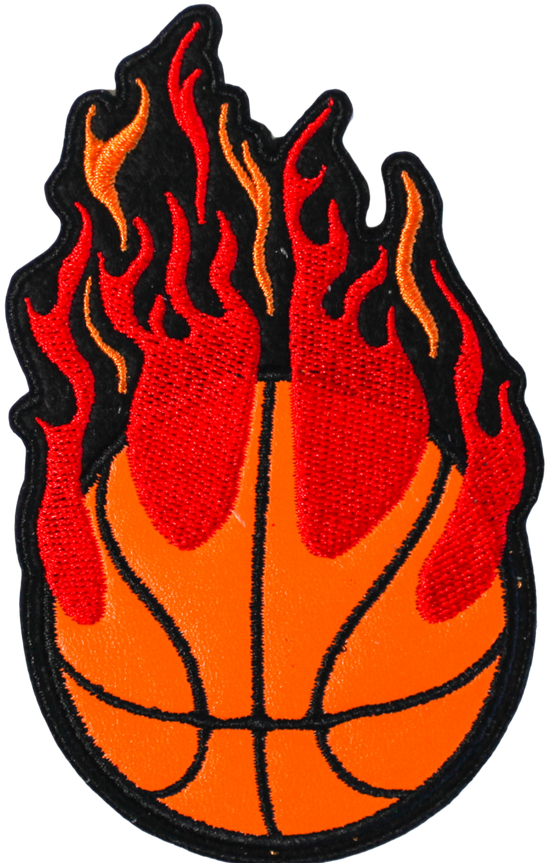 Flaming Basketball